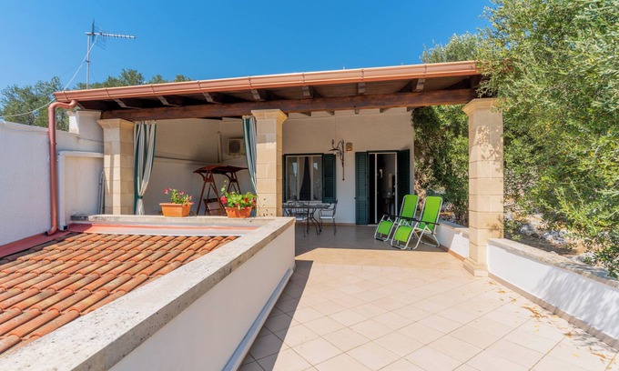 Marina di Marittima Maison | Maison de vacances Casa Vacanza Nilde près de la plage avec vue sur la mer et jardin.