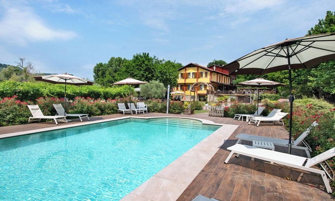 Cavaion Veronese Maison | Maison de vacances 'Agriturismo Ca Persiane' avec piscine privée, Wi-Fi et climatisation