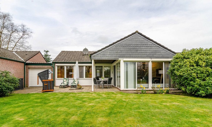 Berumbur Maison | Maison de vacances "Am Gänsepfad" avec terrasse privée, jardin privé et Wi-Fi