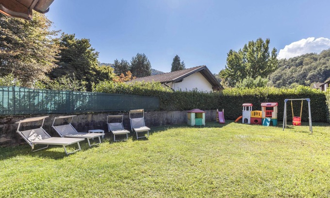 San Martino Maison | Maison de vacances pour animaux Casa Vacanza Anna avec vue sur la montagne