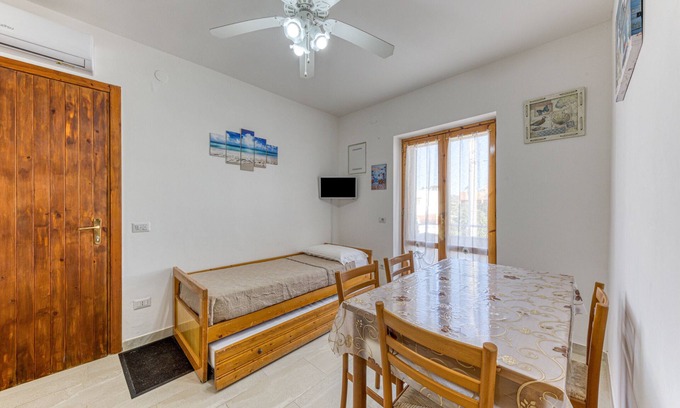 Lido Marini Maison | Maison de vacances 'Appartamento A 50 M Dal Mare' avec balcon et climatisation