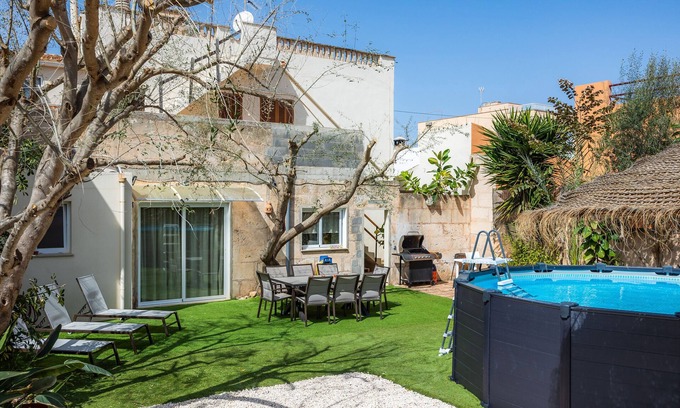 Sa Rapita Maison | Maison de vacances 'Ca Na Clar' avec vue sur la mer, Wi-Fi et climatisation.