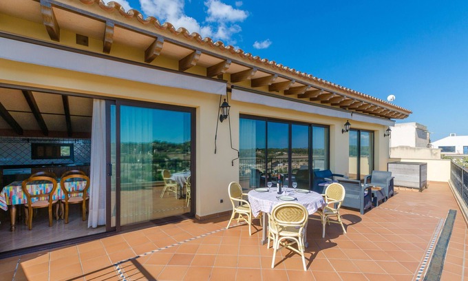 Sineu Maison | Maison de vacances 'Can Nadal - Adults Only' avec vue sur la montagne, Wi-Fi et climatisation