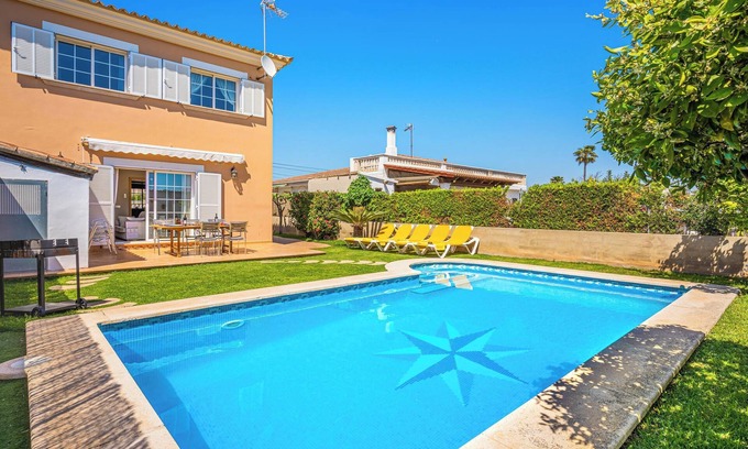 Badia Gran Maison | Maison de vacances Casa las Bahias avec Piscine, connexion Wi-Fi, climatisation, Terrasse et Jardin
