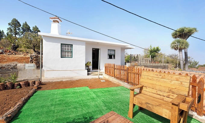 Las Tricias Maison | Maison de vacances 'Casa Mimí' avec vue sur la mer, terrasse privée et jardin privé