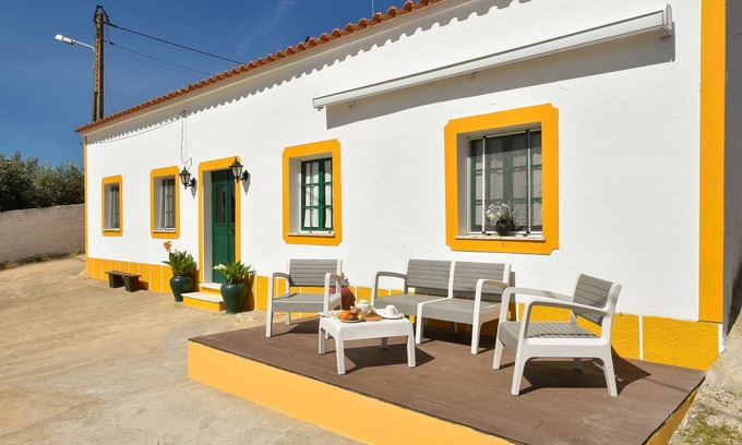 Mertola Maison | Maison de vacances 'Casa Da Aldeia' avec terrasse privée, Wi-Fi et climatisation