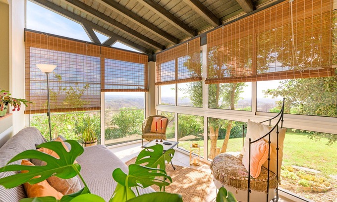 Baiona Maison | Maison de vacances 'Casa Pavão - Selão Da Eira' avec vue sur la mer, piscine partagée et Wi-Fi