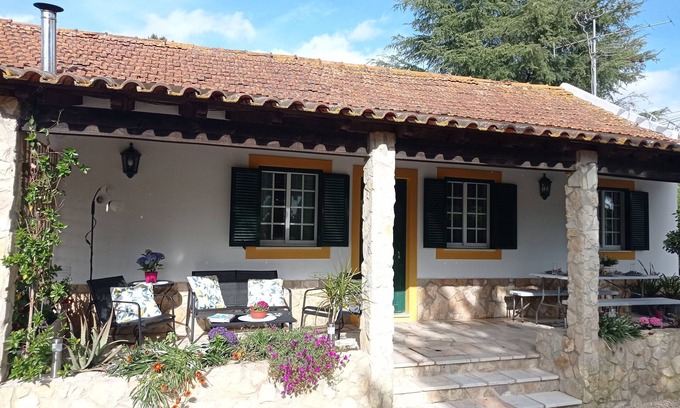 Cartaxo Maison | Maison de vacances 'Casa 1' avec piscine partagée, Wi-Fi et climatisation