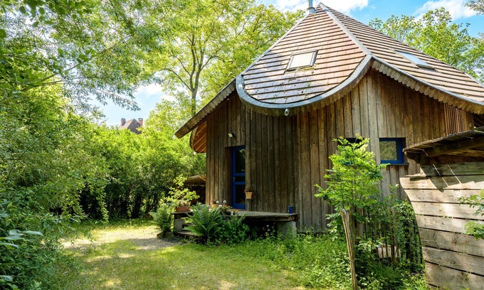 Dietwiller Maison | Maison de vacances 'Charmante Maison En Bois' avec terrasse privée, jardin privé et Wi-Fi