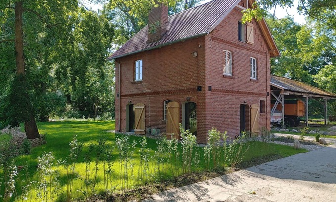 Boitze Maison | Maison de vacances 'Melkerhaus' avec terrasse privée, jardin privé et Wi-Fi