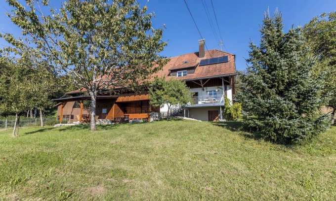 Blumberg Maison | Maison de vacances "Der Lachenbuckhof" dans la Forêt Noire avec aire de jeux, jardin et terrasse