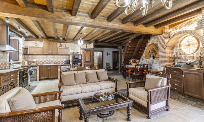 Moral de Hornuez Maison | Maison de vacances 'El Rincón De Hornuez' avec vue sur les montagnes, balcon et Wi-Fi