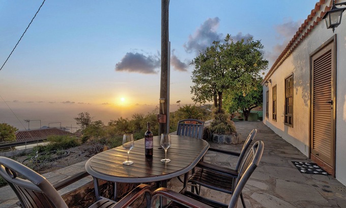 Tijarafe Maison | Maison de vacances 'El Naranjo Viejo' avec vue sur la mer, Wi-Fi et climatisation