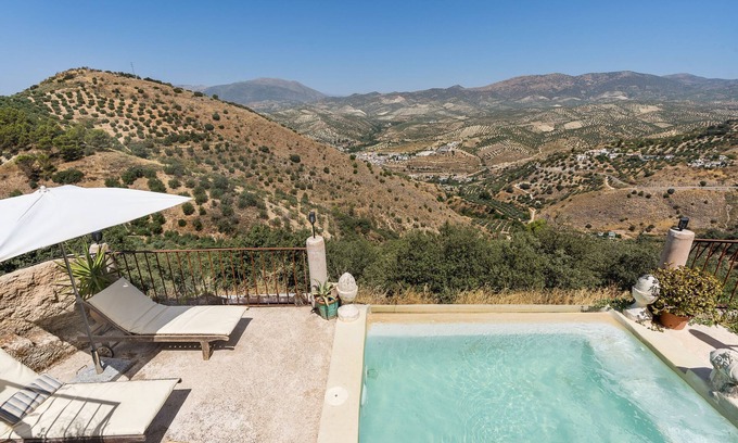 Algarinejo Maison | Maison de vacances 'Ermita De Las Eras' avec vue sur les montagnes, Wi-Fi et climatisation