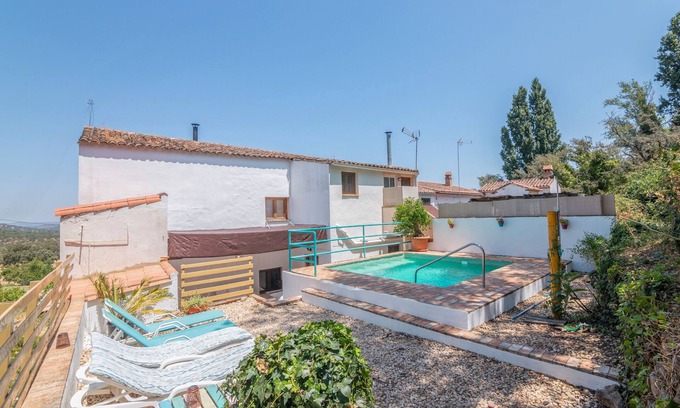 Calabazares Maison | Maison de vacances 'Casa Rural La Trastienda' avec vue sur la montagne, piscine privée et Wi-Fi