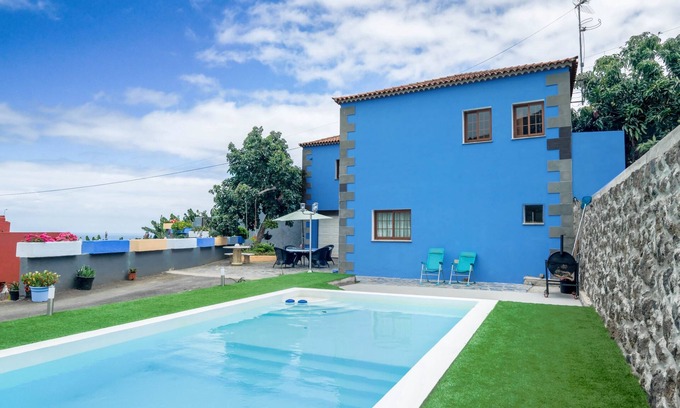El Guincho Maison | Maison de vacances "Casa las Cañas" avec vue sur la montagne, vue sur la mer, piscine et Wi-Fi