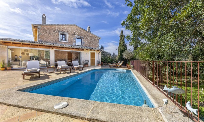 Llevant Maison | Maison de vacances 'Finca Som Llum' avec vue sur les montagnes, Wi-Fi et climatisation