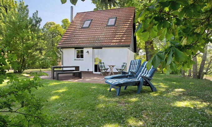 Dalwitz Maison | Maison de vacances 'Ferienhaus Kitzklause' avec terrasse privée, jardin partagé et Wi-Fi