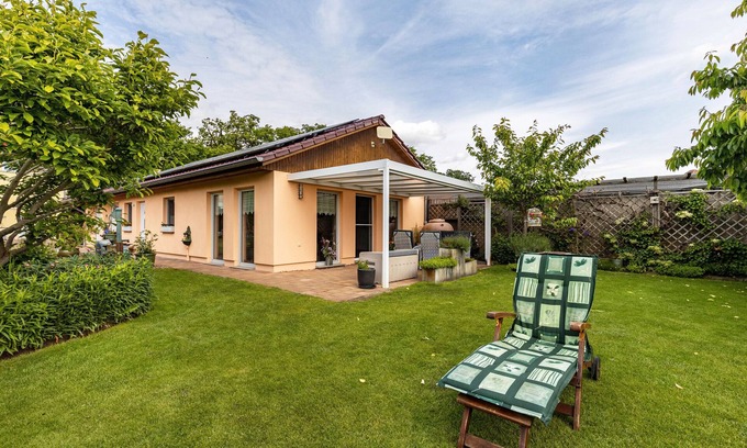 Neuruppin Maison | Maison de vacances 'Ferienhaus 75 Qm, 1 Schlafzimmer' avec terrasse privée, jardin partagé et Wi-Fi