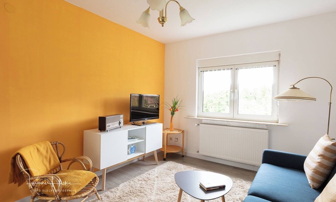 Schotten Maison | Maison de vacances 'Ferienhaus Specht' avec terrasse partagée, jardin partagé et Wi-Fi