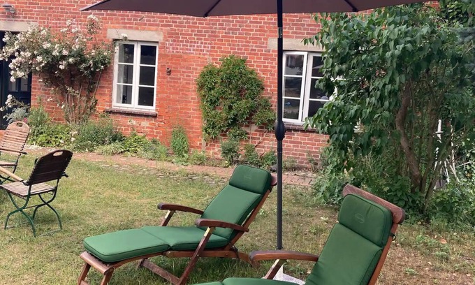 Malchin Maison | Maison de vacances 'Ferienhaus Alte Försterei' avec terrasse privée, jardin privé et Wi-Fi