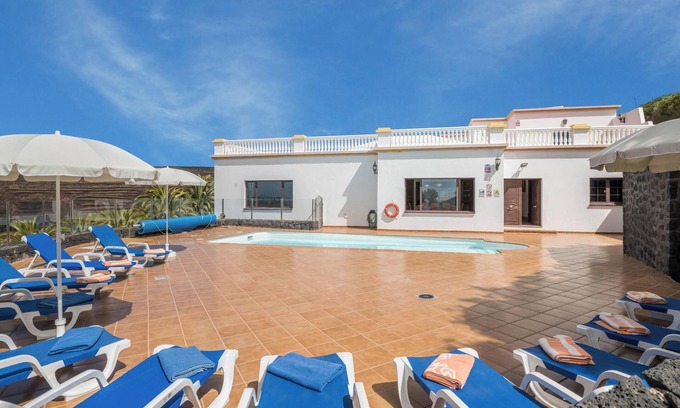 Los Valles Villa | Maison de vacances 'Finca Bellavista' avec vue sur la mer, piscine, jardin et terrasses
