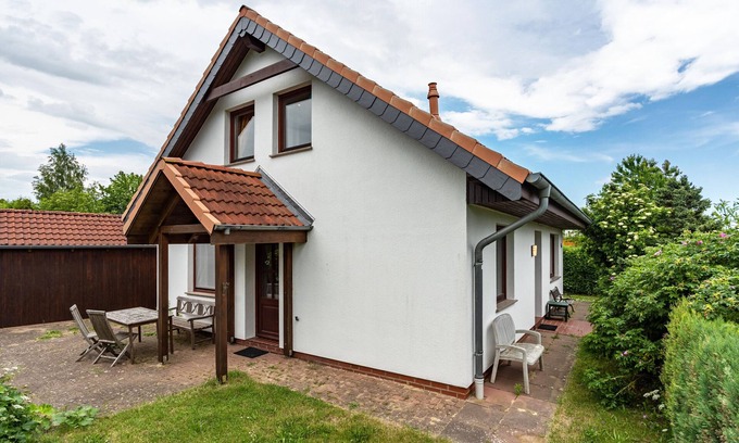 Lauterbach Maison | Maison de vacances 'Haus Seeblick' avec vue sur la mer, terrasse privée et Wi-Fi