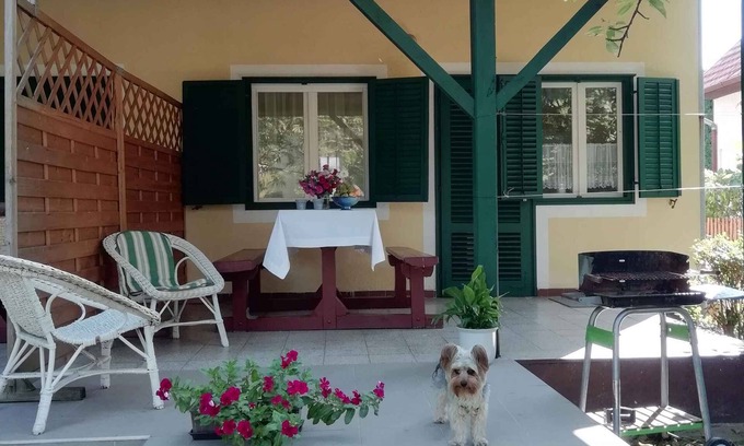 Balatonmariafurdo Maison | Maison de vacances avec deux terrasse