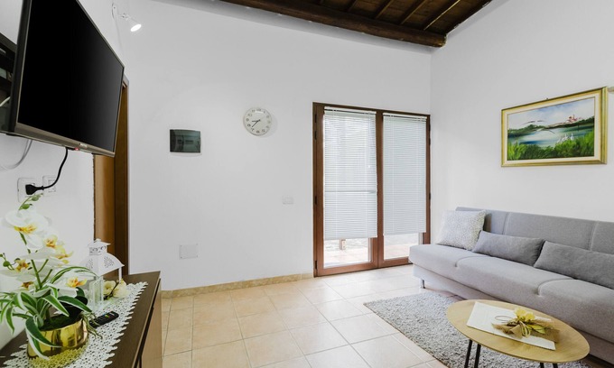 Palmas Arborea Maison | Maison de vacances 'Il Corbezzolo Apartment' avec terrasse partagée, Wi-Fi et climatisation