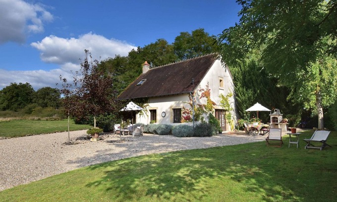 Le Chatelet Maison | Maison de vacances moderne avec piscine privée