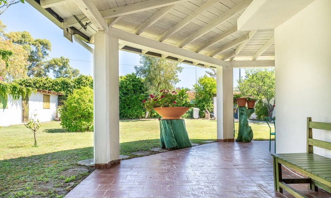 Su Forti Maison | Maison de vacances 'Giardino Del Melograno' avec terrasse privée, jardin privé et climatisation