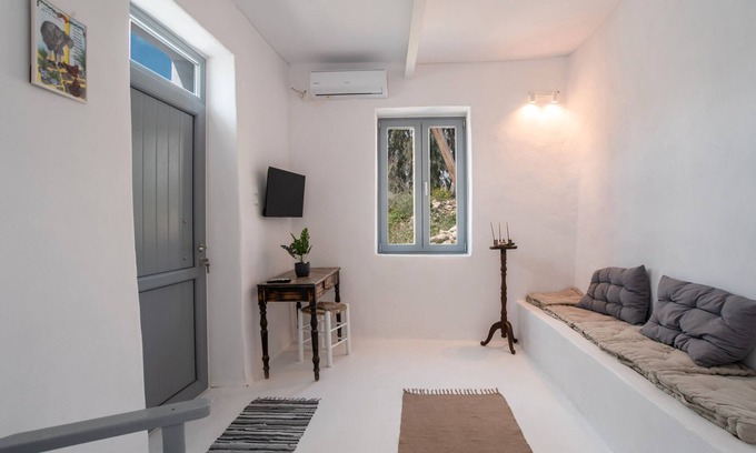 Marpissa Maison | Maison de vacances 'Kalesma Marpissa' avec vue sur la mer, terrasse privée et climatisation