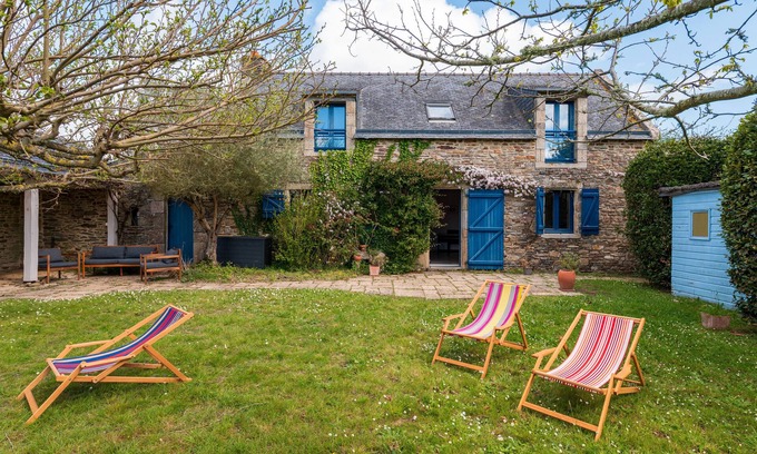 Le Tour-du-Parc Maison | Maison de vacances 'L'échappée Belle De L'étier' avec vue sur la mer, terrasse privée et Wi-Fi