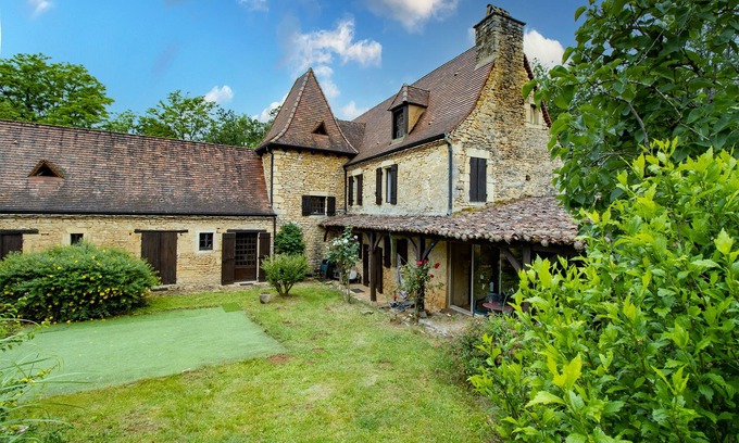 Marquay Maison | Maison de vacances 'La Faurie De Puymartin' avec piscine partagée, terrasse privée et Wi-Fi