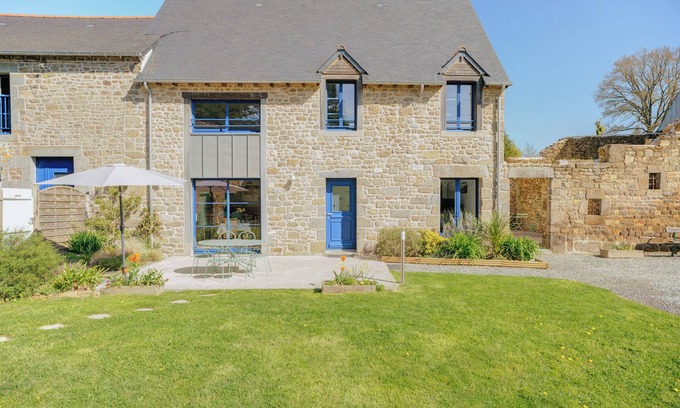 Quebriac Maison | Maison de vacances 'La Ferme D'Alcide' avec terrasse privée, jardin privé et Wi-Fi