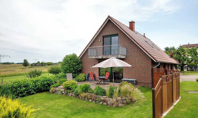 Rampe Maison | Maison de vacances 'Großes Ferienhaus Mit Seeblick' avec vue sur le lac, terrasse privée et Wi-Fi