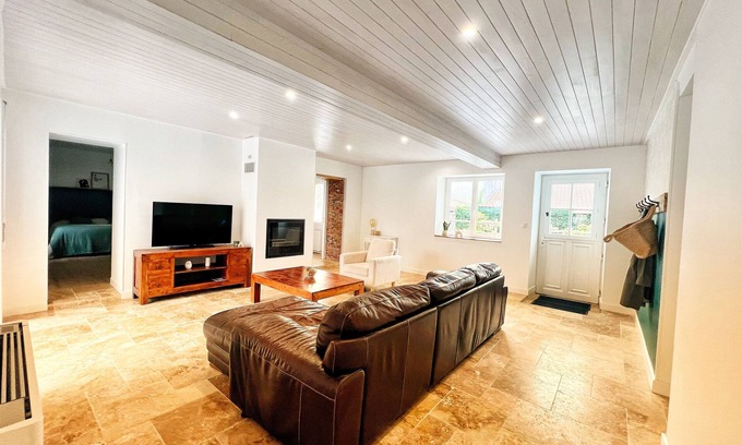 Sainte-Foy Maison | Maison de vacances proche Sables D'Olonne 8p' avec terrasse privée, Wi-Fi et climatisation
