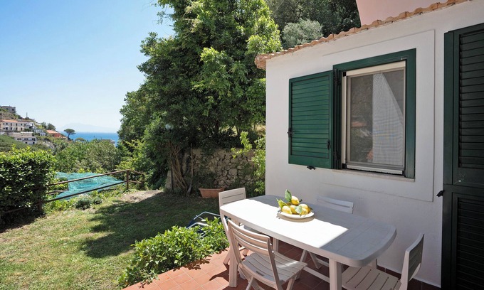 Maiori Maison | Maison de vacances 'Mare E Limoni' avec vue sur la mer, Wi-Fi et climatisation