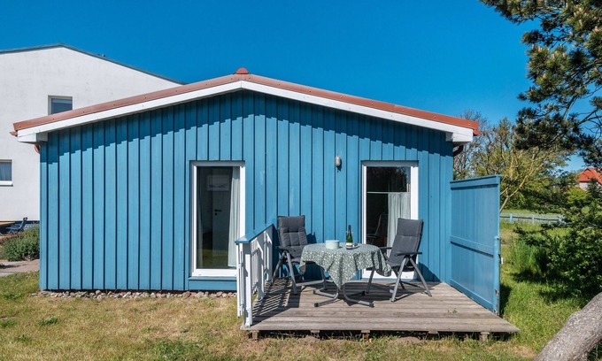 Meschendorf Maison | Maison de vacances 'Möve ABA Bungalow 61' avec terrasse privée et WLAN