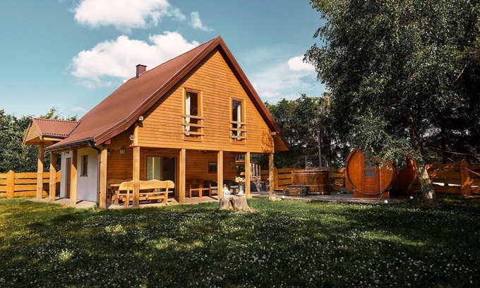 Nadole Maison | Maison de vacances , sauna et bain à remous
