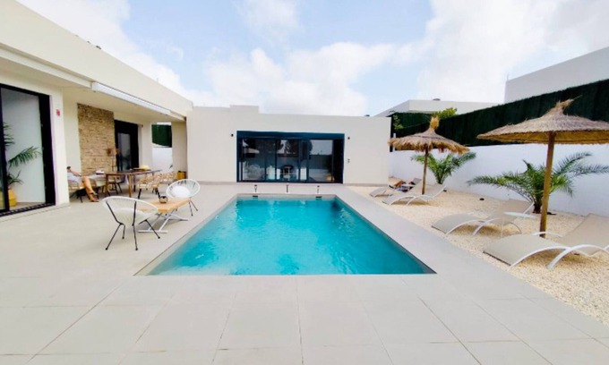 Calasparra Maison | Maison de vacances 'Oasis Lovft' avec vue sur les montagnes, Wi-Fi et climatisation