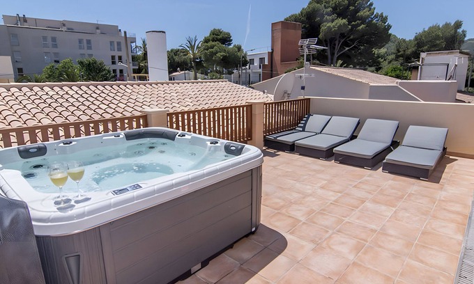 Son Moll Maison | Maison de vacances 'Pescadores' avec vue sur la mer, terrasse privée et climatisation