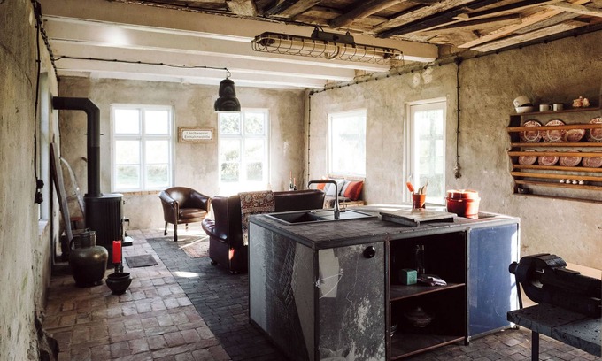 Rensow Maison | Maison de vacances 'Projektraum Obst und Sterne' avec terrasse privée