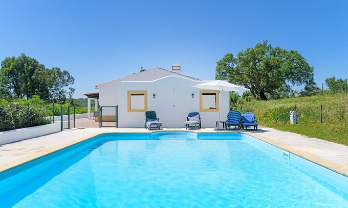 Santiago do Cacem Maison | Maison de vacances 'Monte Do Cerro Verde' avec piscine privée, terrasse privée et balcon