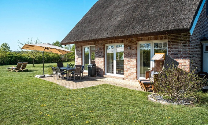 Poseritz Maison | Maison de vacances 'Reethaus Meerferien' avec vue sur la mer, terrasse privée et Wi-Fi