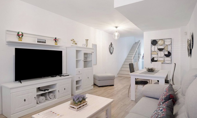 Arrecife Maison | Maison de vacances "Reguemar" avec vue sur les montagnes et Wi-Fi