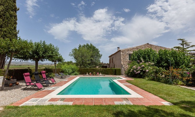 Castellet i la Gornal Maison | Maison de vacances 'Romegosa Benestar' avec vue sur les montagnes, Wi-Fi et climatisation