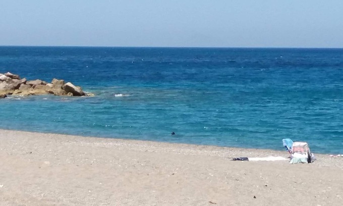 San Giorgio Maison | Maison de vacances 'Sangiorgii' près de la mer, avec jardin et climatisation.