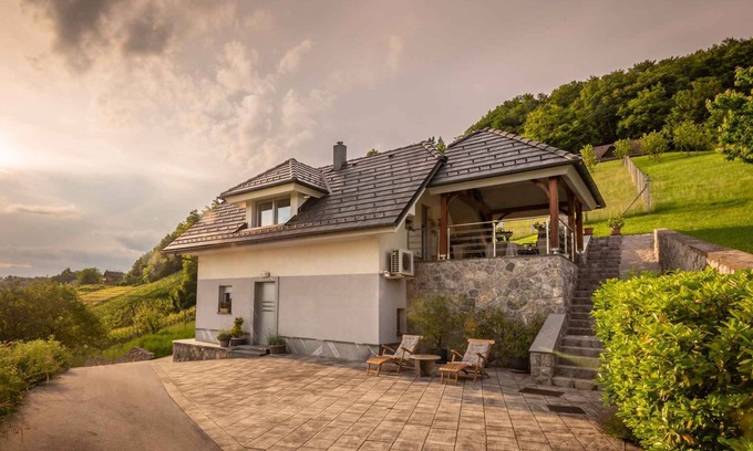 Smarjeske Toplice Maison | Maison de vacances avec vue magnifique