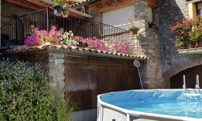 Les Iglesies Maison | Maison de vacances 'Teule 1' avec vue sur les montagnes, piscine partagée et Wi-Fi